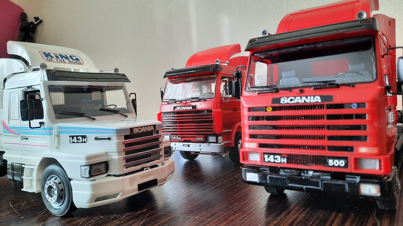 italeri 142h 143m serie trucks.. #italeri