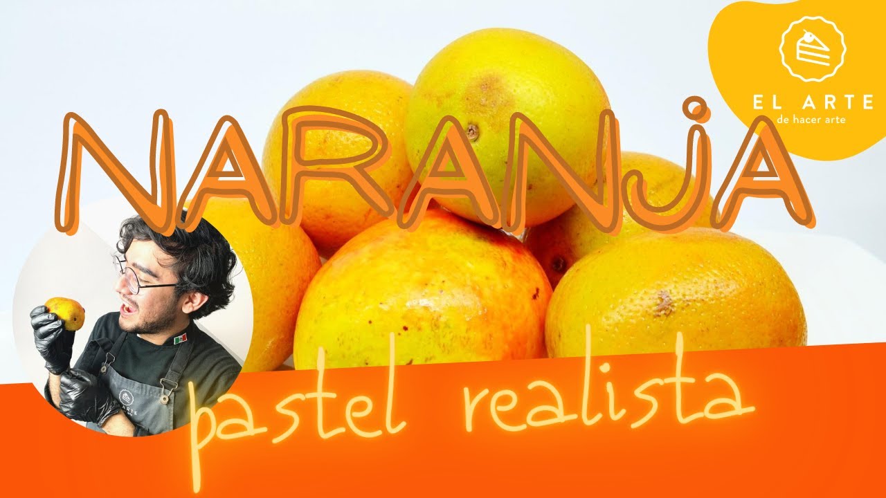 Pastel de naranja realista! 🍊- El arte de hacer arte