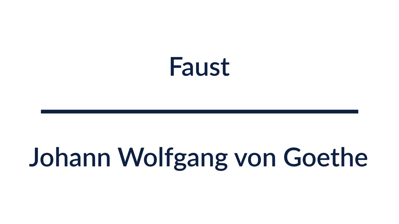 Faust - Johann Wolfgang von Goethe | Audiobook Całość!