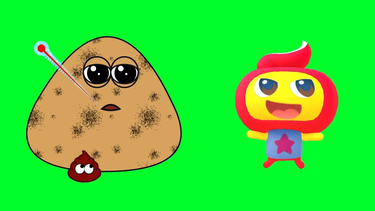 Pou vs Tamagotchi forever - Pou conoce a un nuevo y sorprendente tamagotchi.