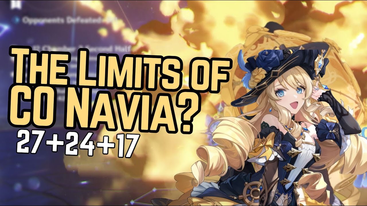 The Damage Ceiling of C0 Navia! | 68s Speedrun