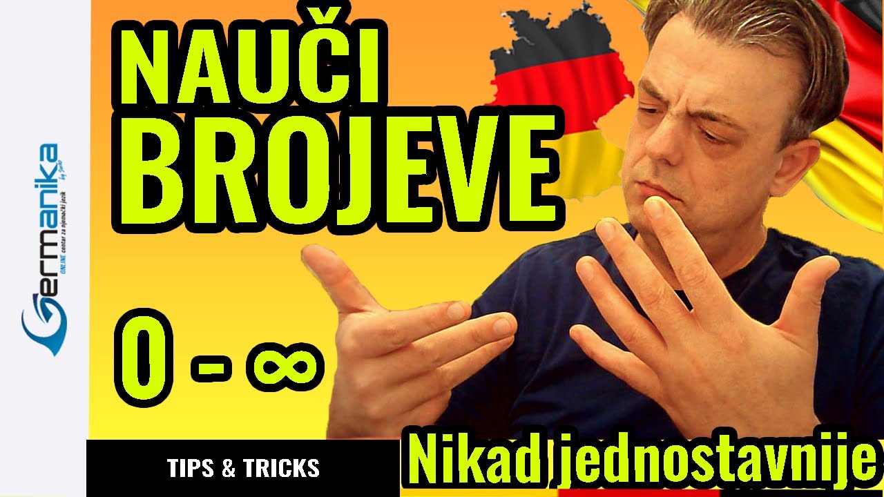 BROJEVI NA NJEMAČKOM:Zabavna i brza lekcija za početnike!