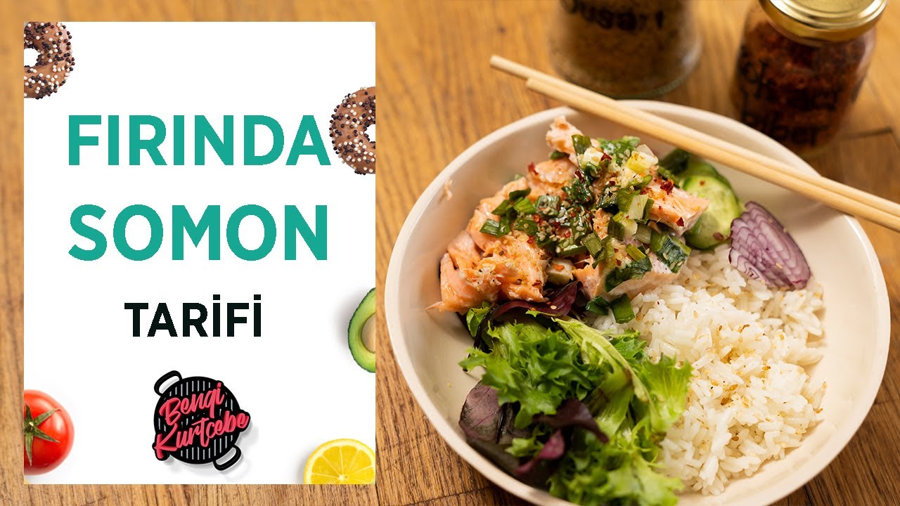 Fırında Somon Tarifi | Lezzetli Somonlu Salata Yapımı