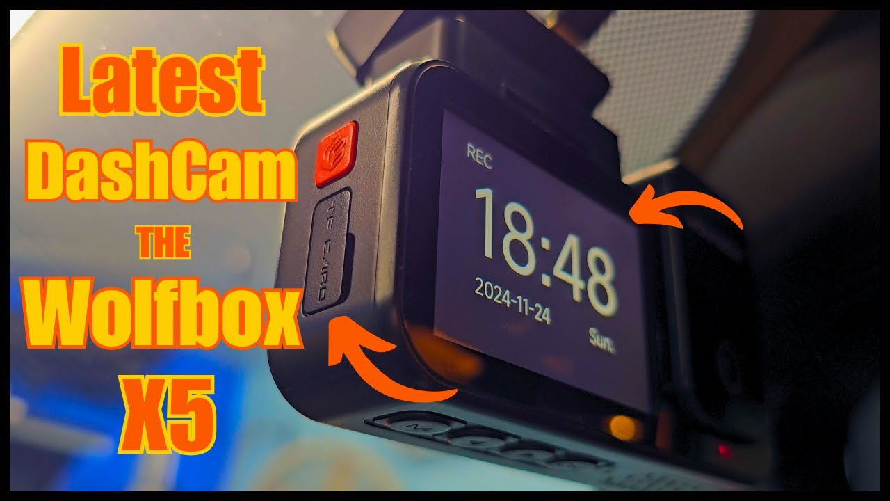 Brand NEW Wolfbox X5 DashCam! Installed In My BMW X5