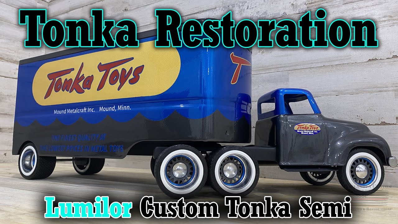 Amazing Custom Tonka Restoration using Lumilor