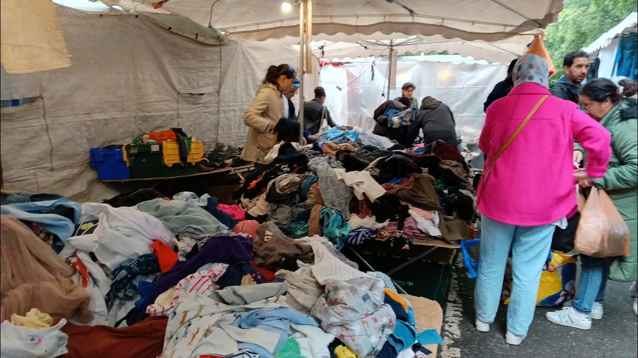 92. Две Сумки Вещей с Барахолки! Обзор рынка и показ находок. #secondhand
