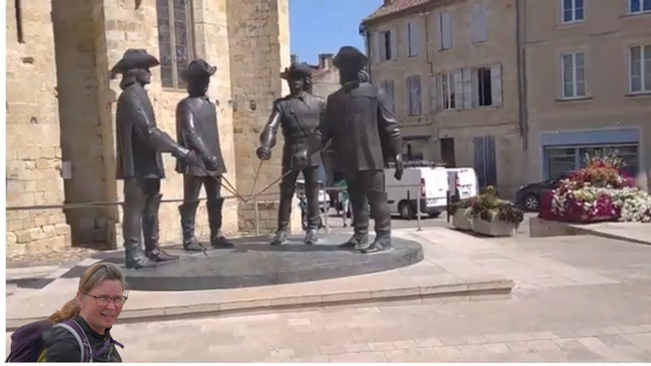Compostelle  La  Romieu  à  Aire  sur  Adour