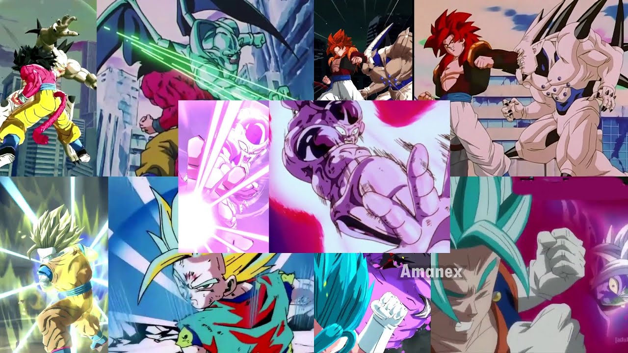 Legendary Finish References (Side by Side) - Dragon Ball Legends