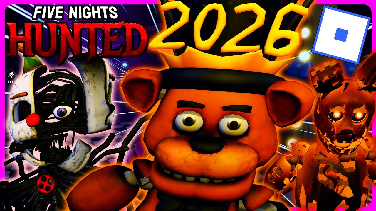 Roblox FNAF | Five Nights: Hunted | Freddy CELEBRATES The New Year By Murdering Everyone! [Part 23]