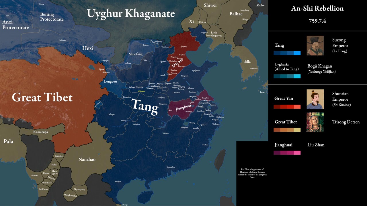 The An Lushan Rebellion(755-763): Every Day