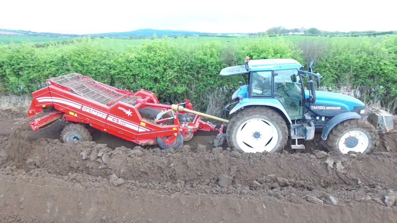 Planting Potatoes 2017 | Harkin Bros