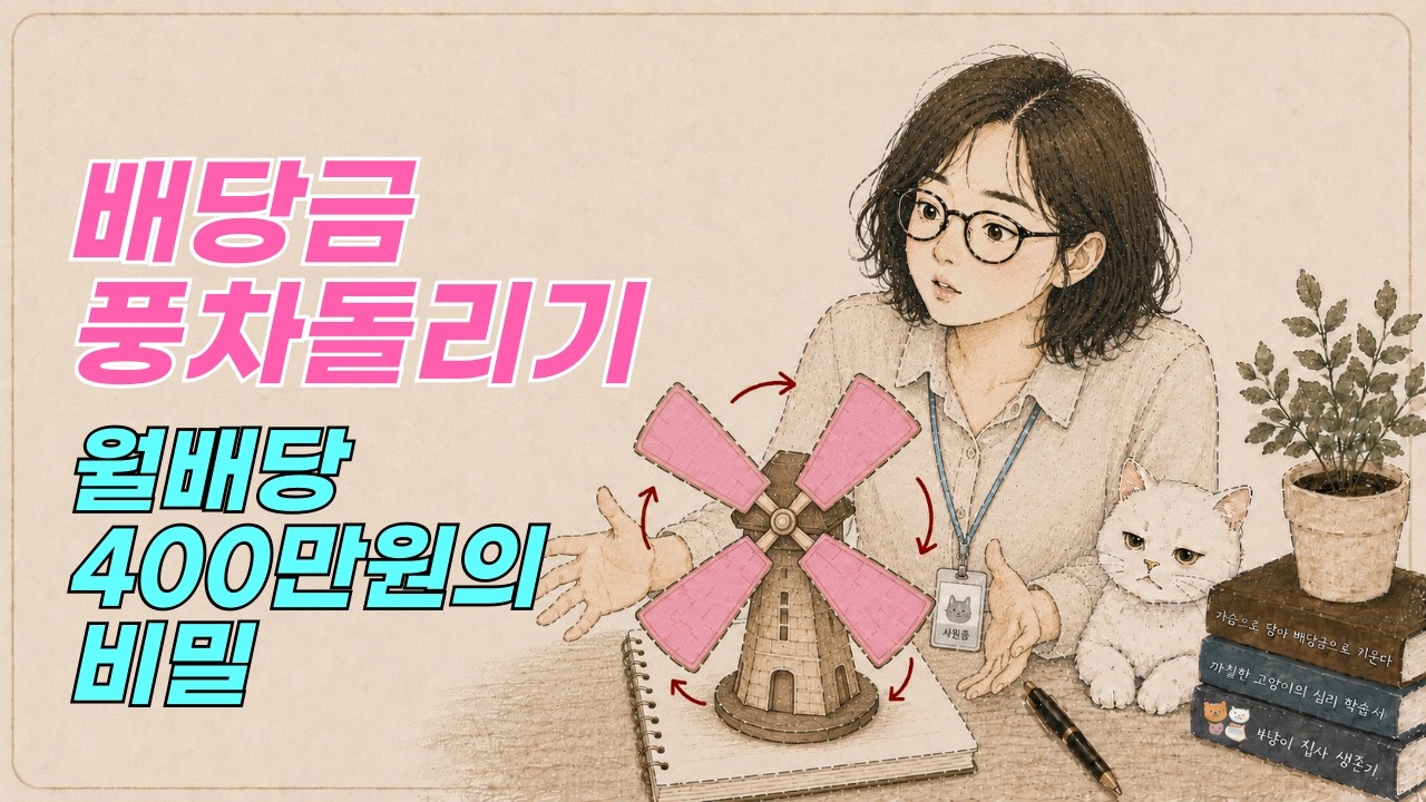 커버드콜 배당 풍차 돌리기