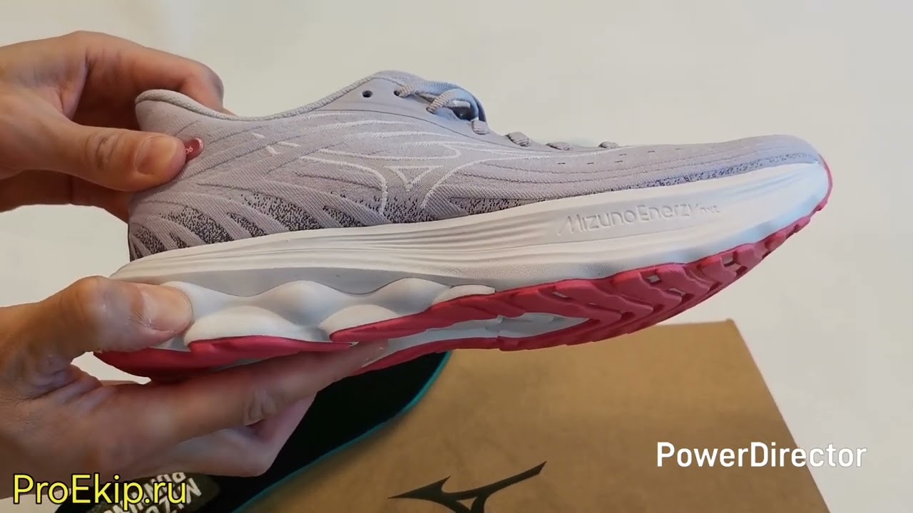 Женские кроссовки MIZUNO Wave Skyrise 6 (W). J1GD250926. Обзор. Подробности по ссылке в описании.