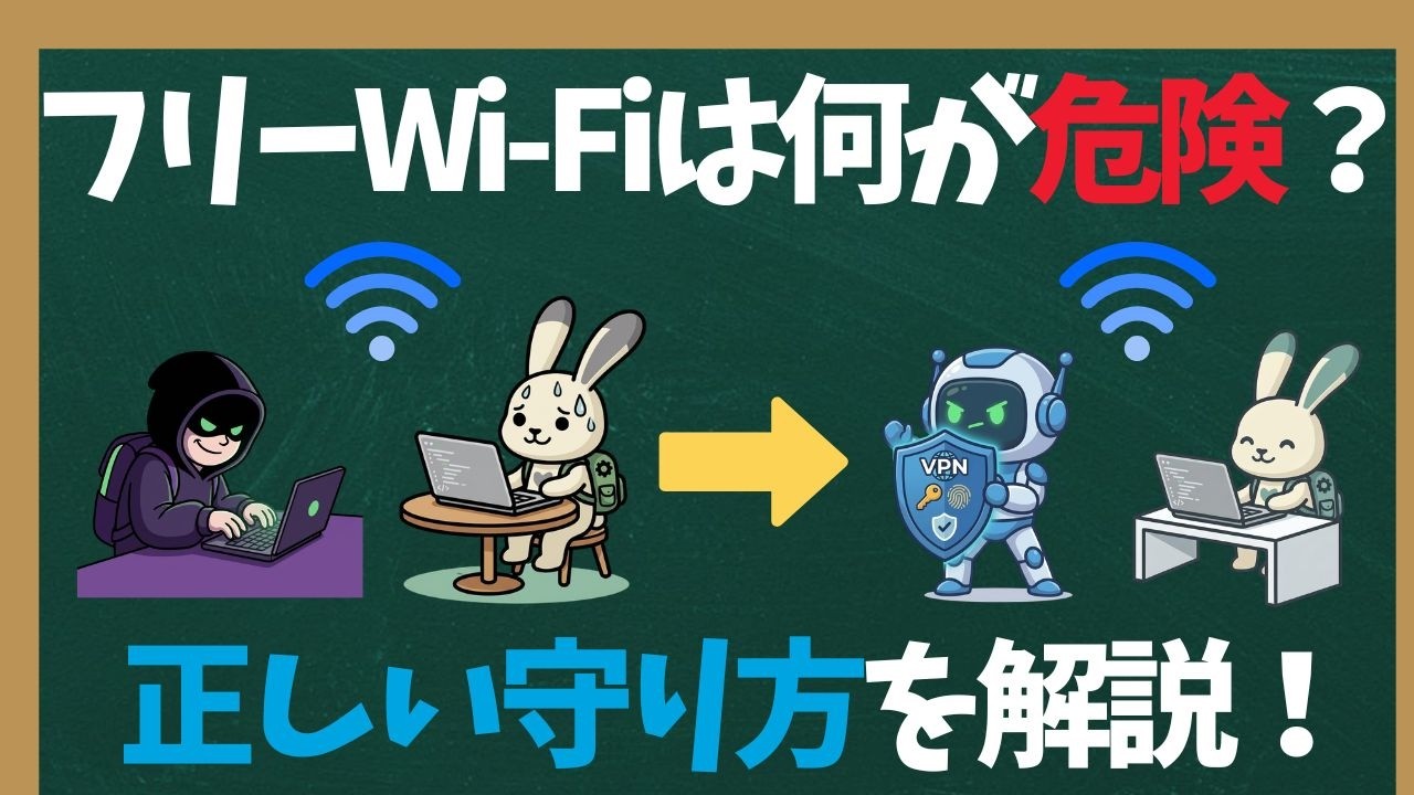 フリーWi-Fiの何が危険なのか｜VPNを使っても安心できない理由