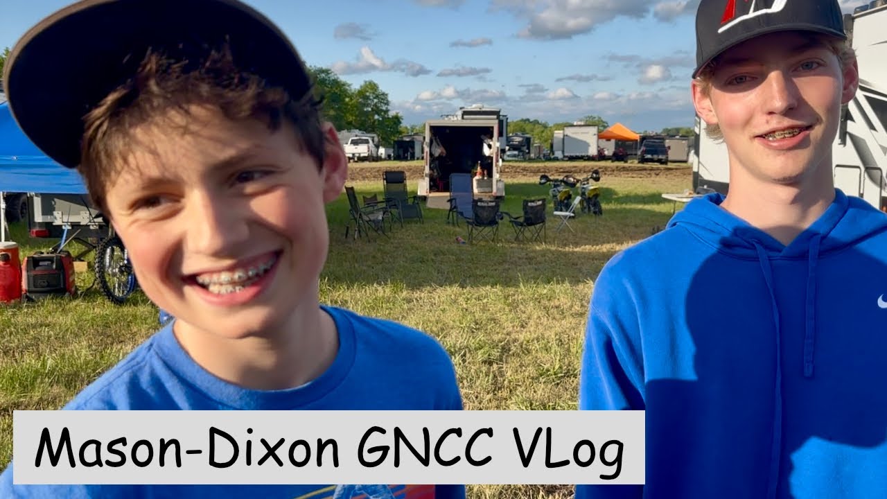 Mason Dixon GNCC VLOG - Lex Races his first GNCC!  #3SRTV #GNCC