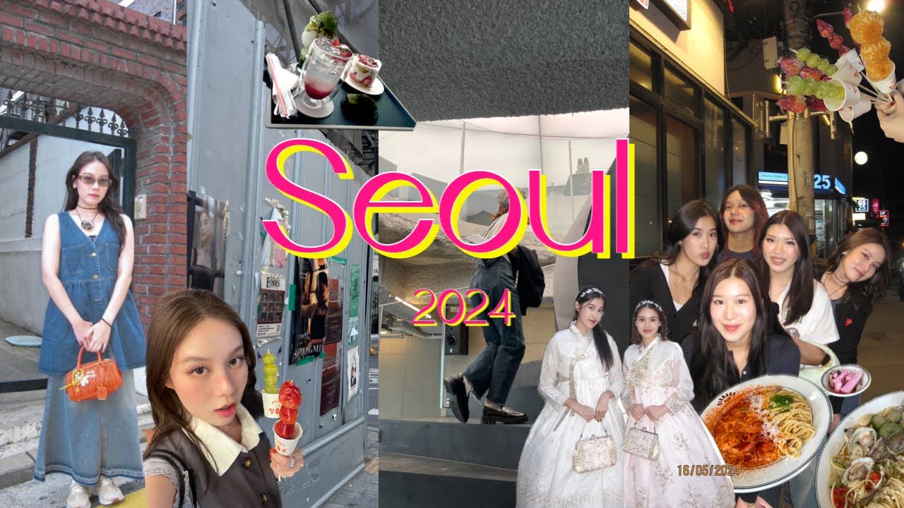 Seoul 6 วัน 6 คน! กินฉ่ำา อัพเดทร้านอาหาร, ย่านชิคๆ 2024 🇰🇷