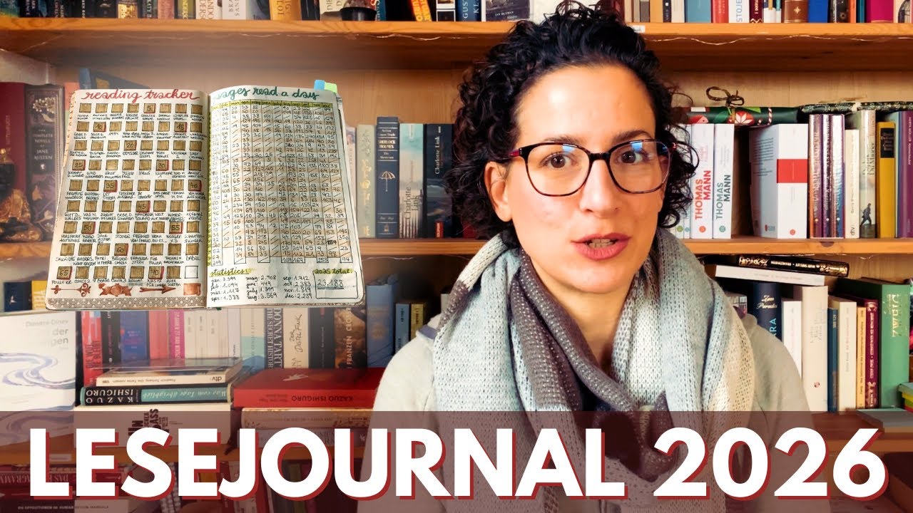 MEIN BOOK-JOURNAL 2026 📚 inkl. Rückblick 2025 #lesejournal #bookjournal