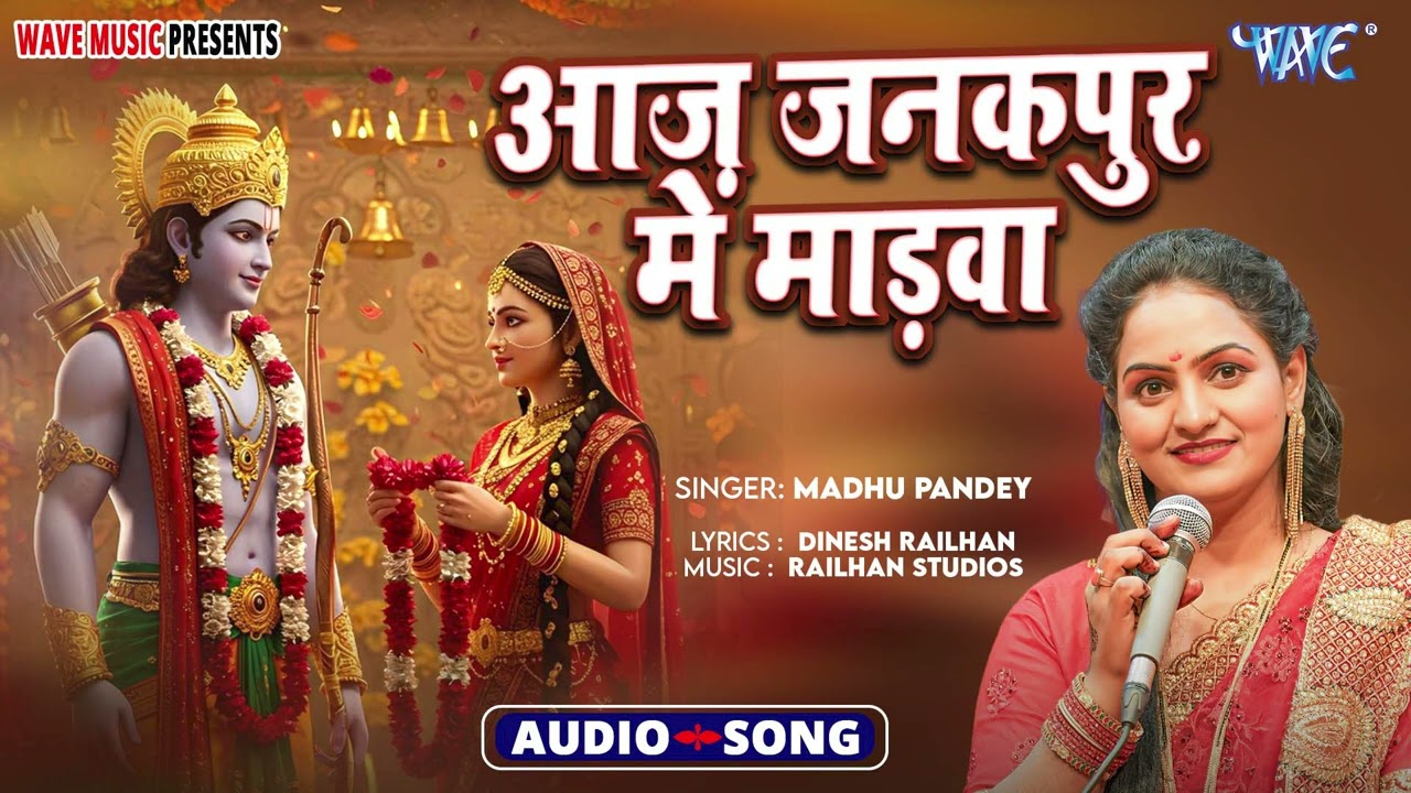 मिथिला के #Ram विवाह का अद्भुत Bhajan - आज जनकपुर में मड़वा बड़ा सुहावन लागे - #Madhu Pandey