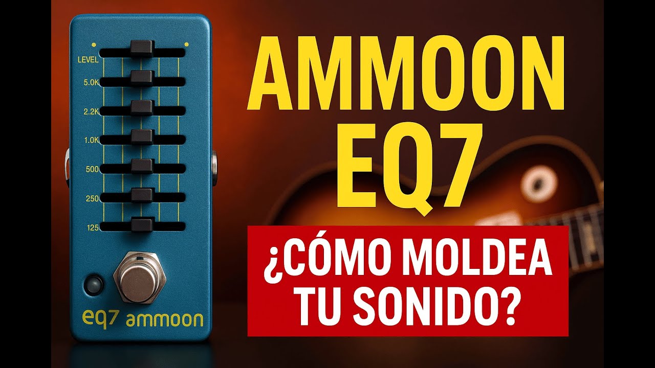 Ammoon EQ7 - Review Pedal EQ