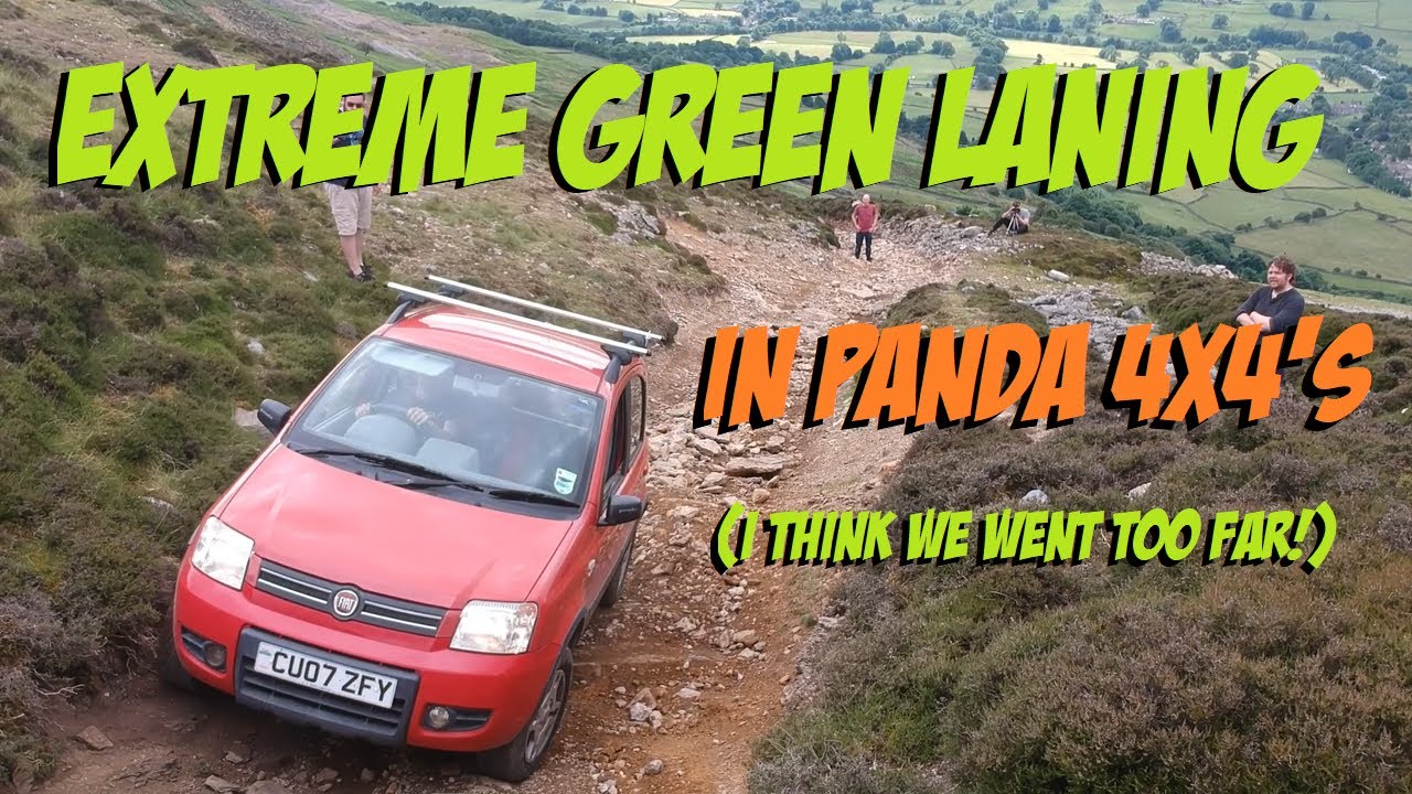 Extreme lanes in the Yorkshire Dales! - Panda 4x4's pushed past the limit! - Dales meet 2021, Day 2