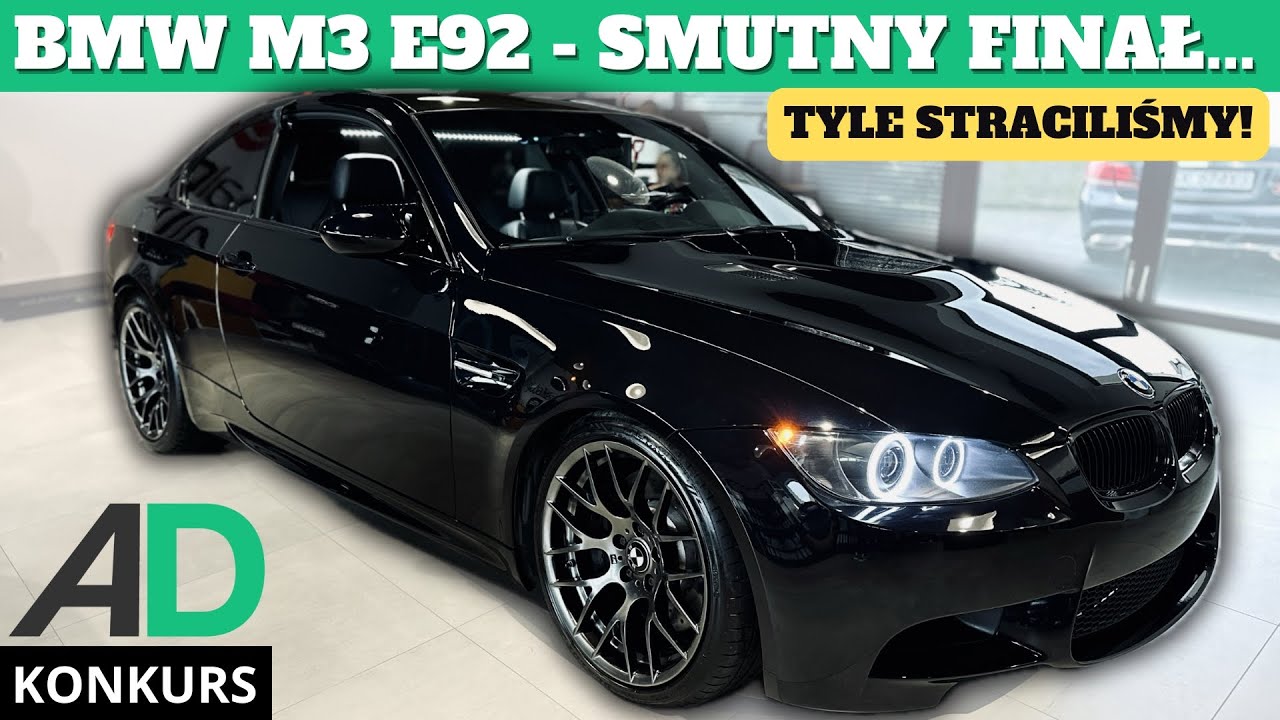 BMW M3 E92 z USA - dzwon, dziura w bloku, zalanie... WTOPA DEKADY w AutoDiscover! / KONKURS