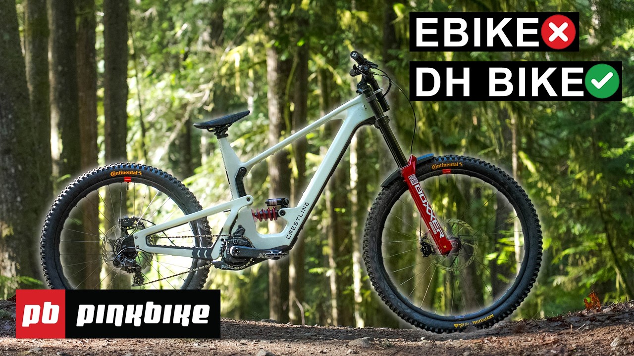 He Turned an eBike Into a World Cup DH Bike