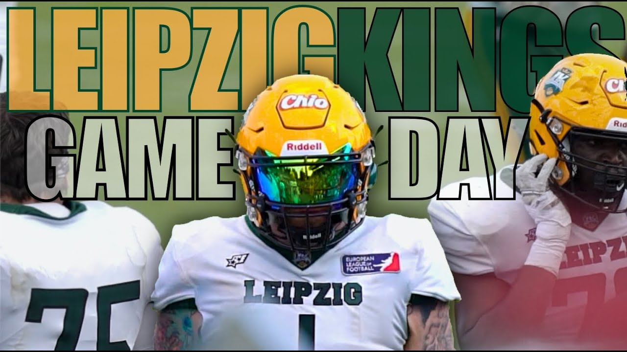 KINGS in GERMANY! 👑 Leipzig Kings vs. Cologne Centurions ⚔️ EUROPEAN LEAGUE of FOOTBALL GAME DAY! 🏈