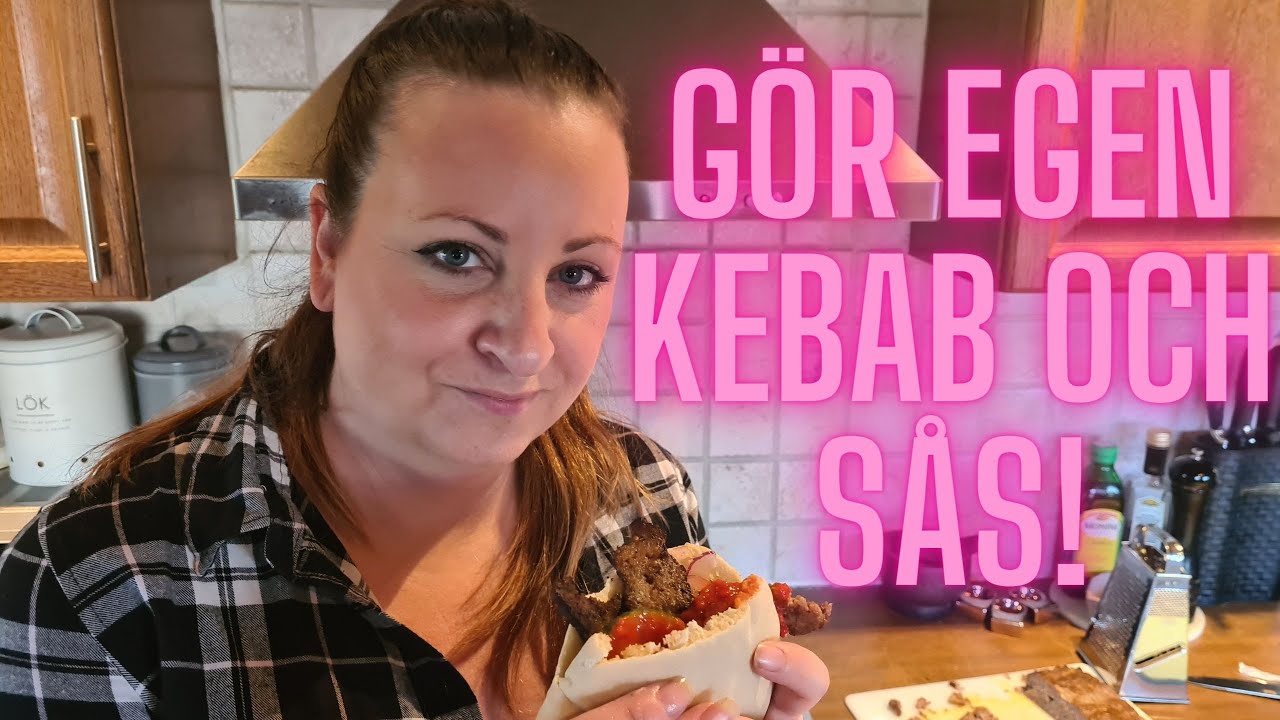 Hur man gör en egen kebab och sås hemma