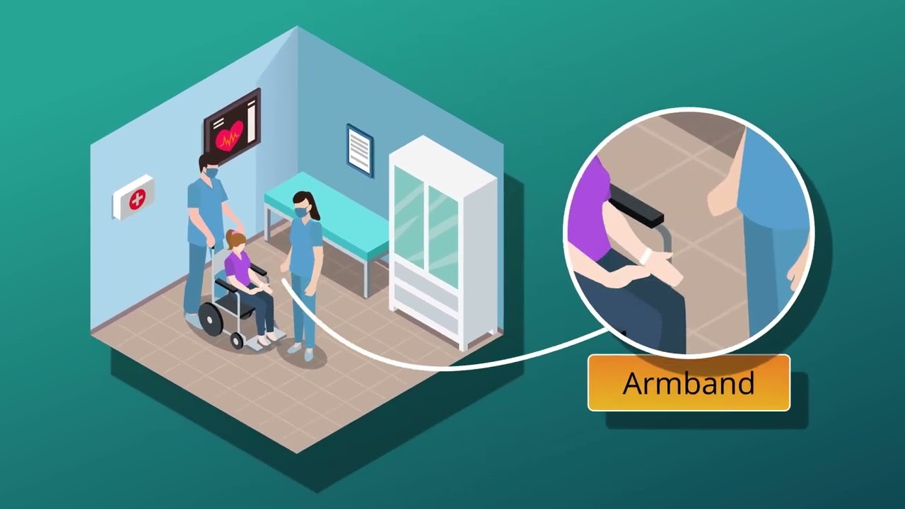 TeleTracking: Patient Tracking Auto Discharge Animation Render