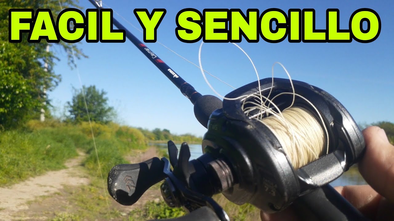 COMO REGULAR el REEL HUEVITO - facil  y sencillo