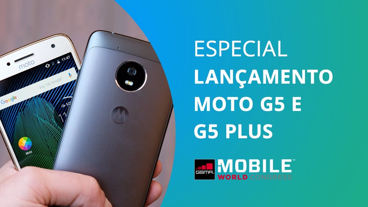 Novos Moto G5 e Moto G5 Plus + Moto Snaps da Lenovo [MWC 2017]