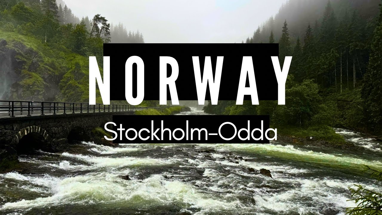 AMAZING 12 hour drive from Stockholm (Sweden) to Odda (Norway)!
