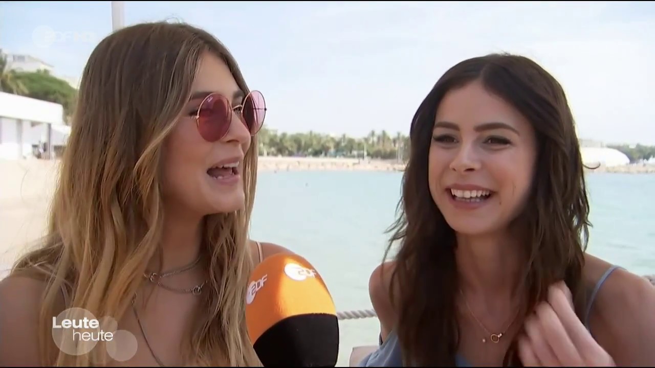 Lena & Stefanie Giesinger beim 70. Filmfestival in Cannes - Leute Heute - 26.05.17