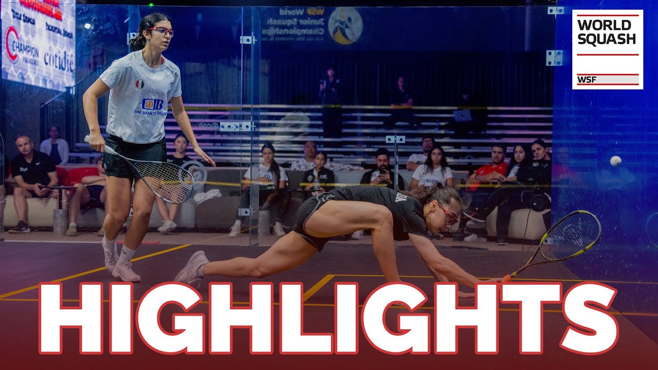 Egypt vs Canada | WSF World Junior Team Championships 2024 | SF HIGHLIGHTS