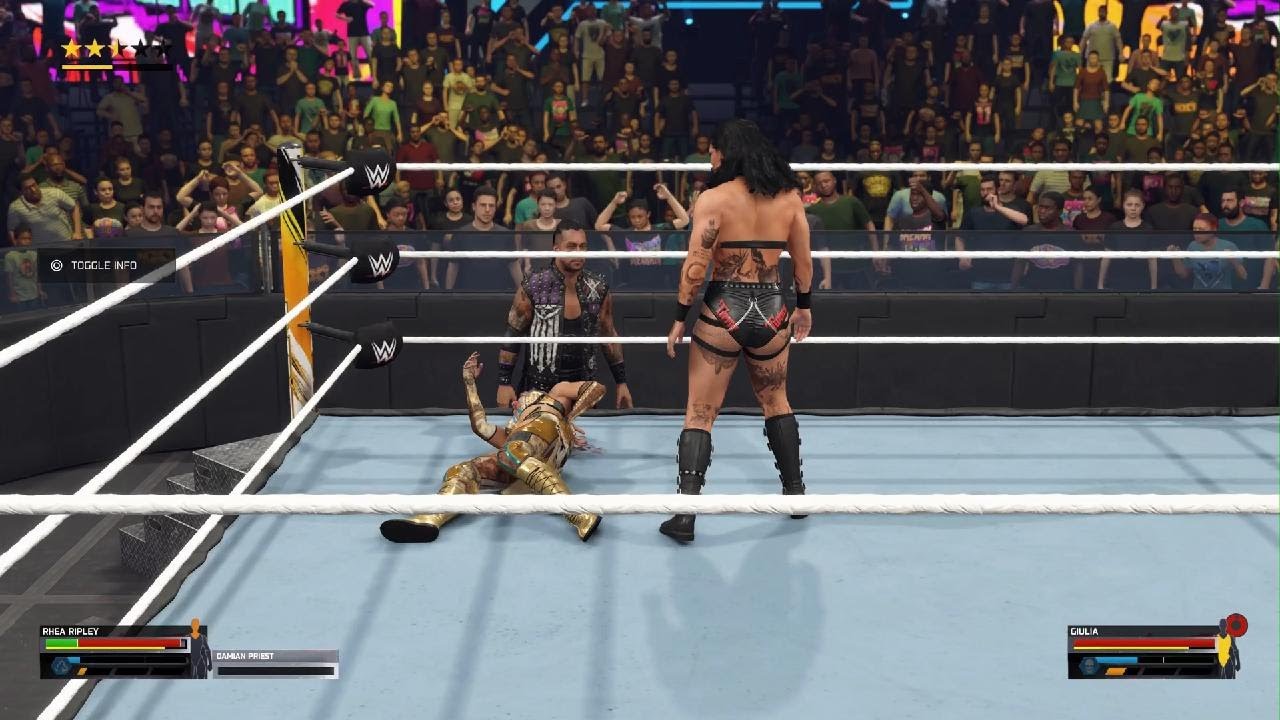 WWE 2K25_Rhea vs Guila.