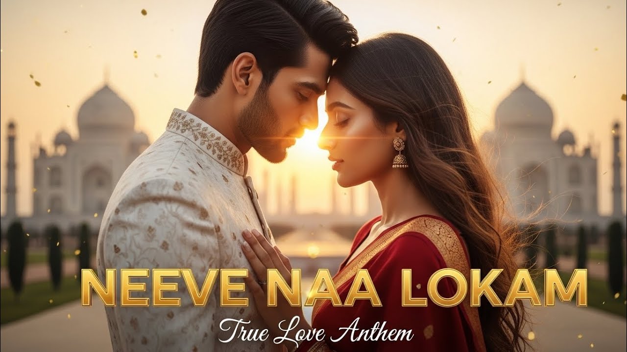 Neeve Naa Lokam – Telugu True Love Anthem ❤️ | Premium Cinematic Romantic Song | Soulful Male Voice