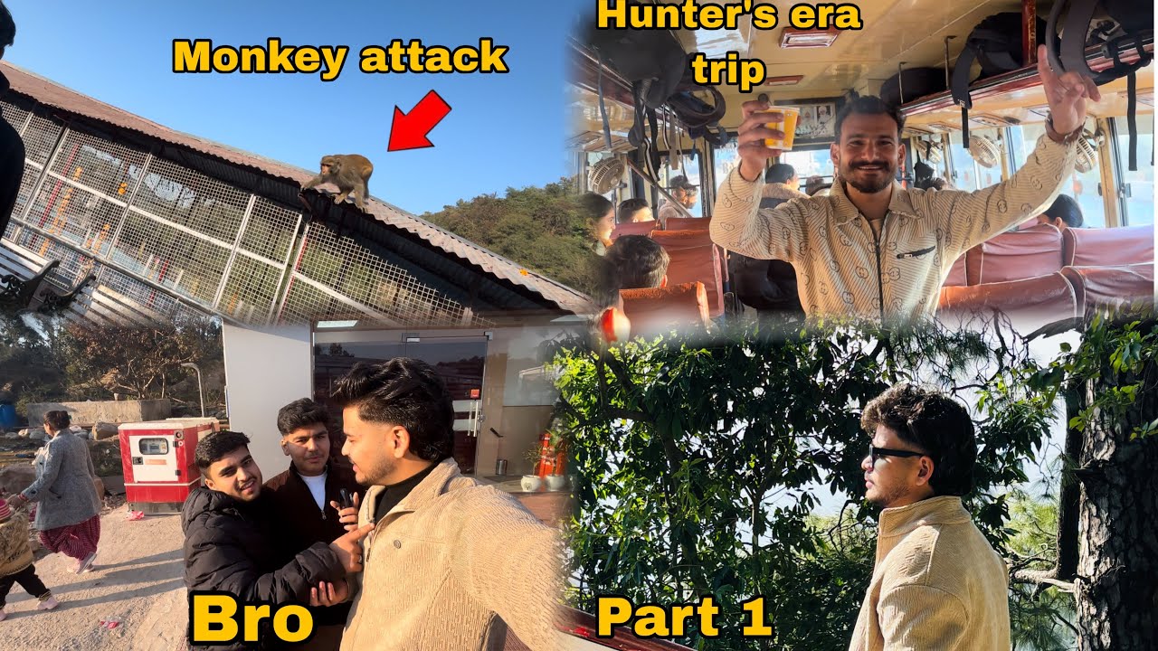 9 Devi , vaishno devi , | Part 1 | Hunter’s era trip | enjoy funniest trip | 