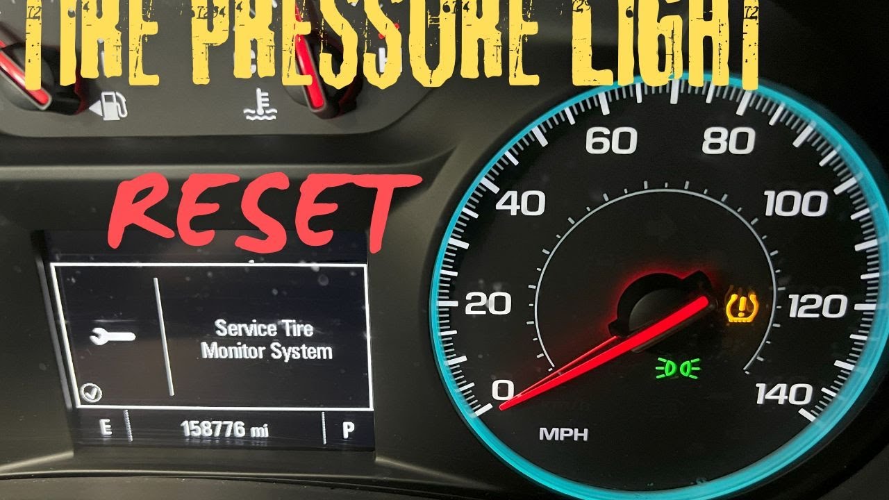 Turn Off & Reset 2016 Toyota Corolla Low Tire Pressure Light - TPMS