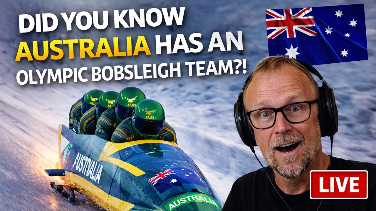 Did You Know Australia Has an Olympic Bobsleigh Team?! 🇦🇺