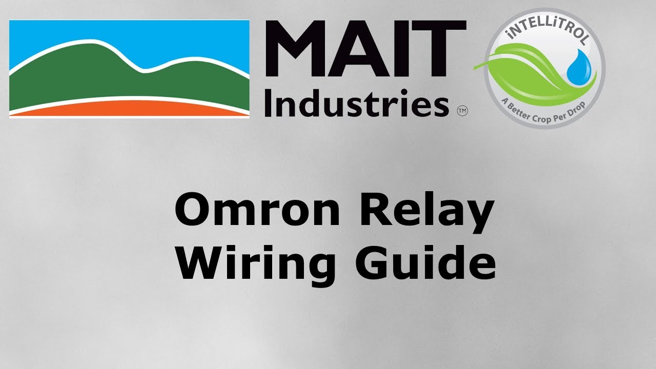 Omron Relay Wiring Guide