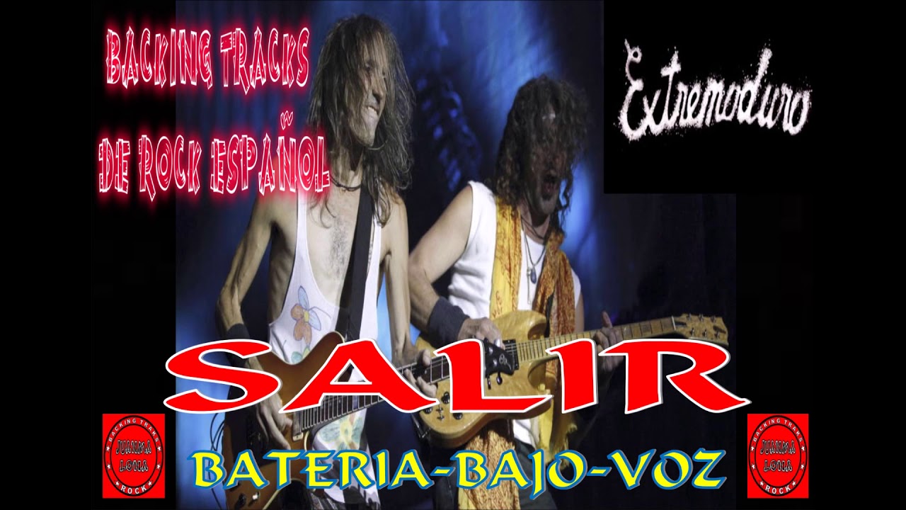 EXTREMODURO - Salir - Batería - Bajo - Voz - Backing Track - Rock Español