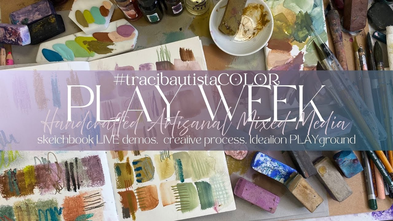 #tracibautistacolor PLAY WEEK Day 2~ How I Design a Handmade Paint Collection: Moodboards + Swatches