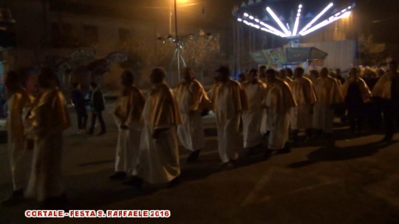 Cortale - Festa S  Raffaele 2016 Processione e U ballu de u ciucciu