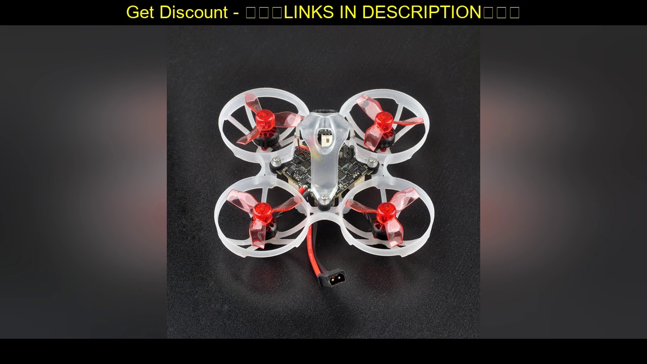 Get 21g Eachine AE65 7 Anniversary Limited Edition 65mm 1S Tiny Whoop FPV Racing Drone BNF CADDX AN