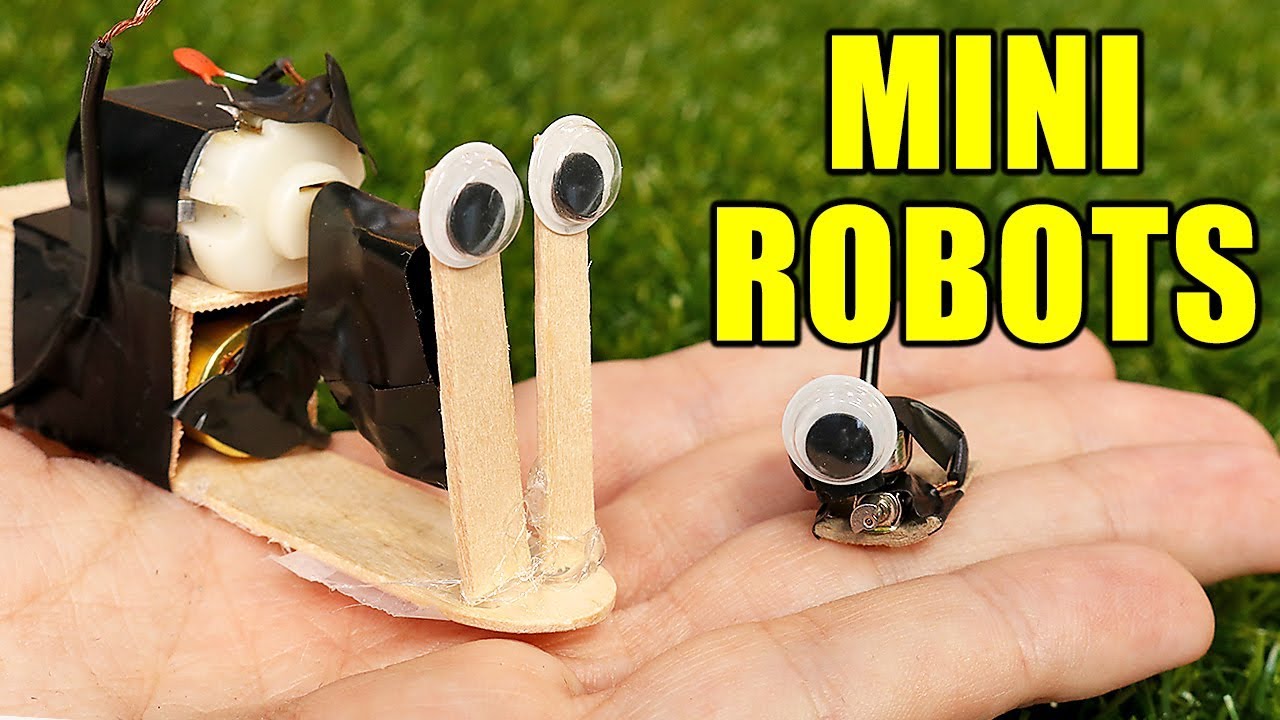 Cómo hacer MINI ROBOTS fácil