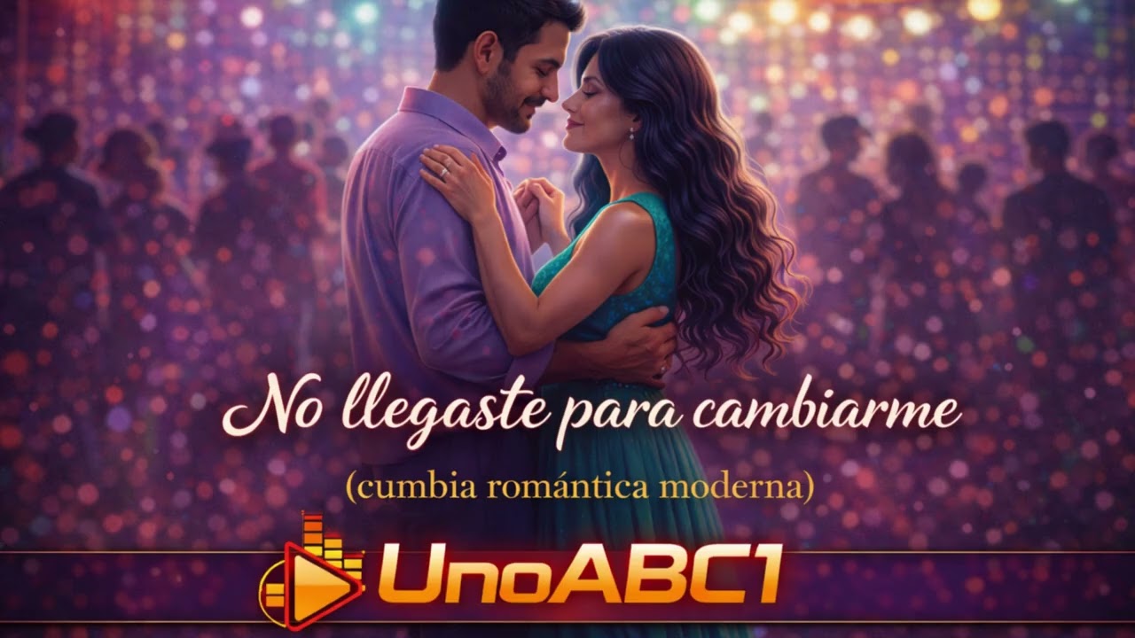 No llegaste para cambiarme(cumbia romántica moderna)