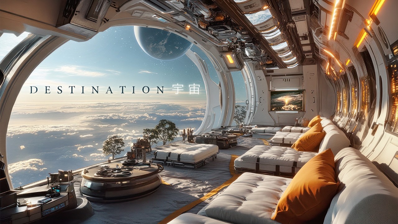 Destination 宇宙: Relaxing Ambient Sci Fi Music 🎧 for Spring Adventures (Binaural Beats 3Hz)
