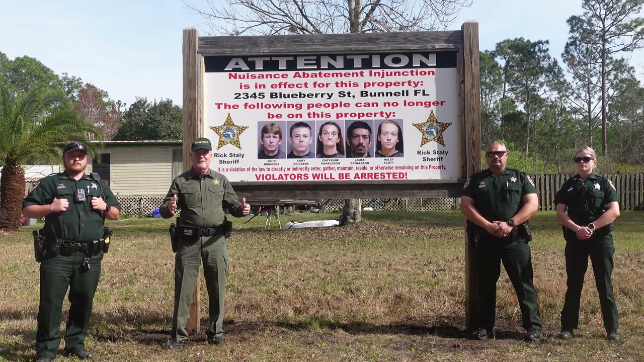 Poison Peddler’s Daytona North Drug House Permanently Closed for Business by FCSO Legal Action