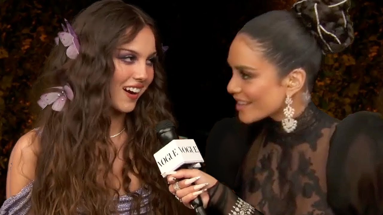 Olivia Rodrigo e Vanessa Hudgens se encontram pela primeira vez e falam sobre High School Musical