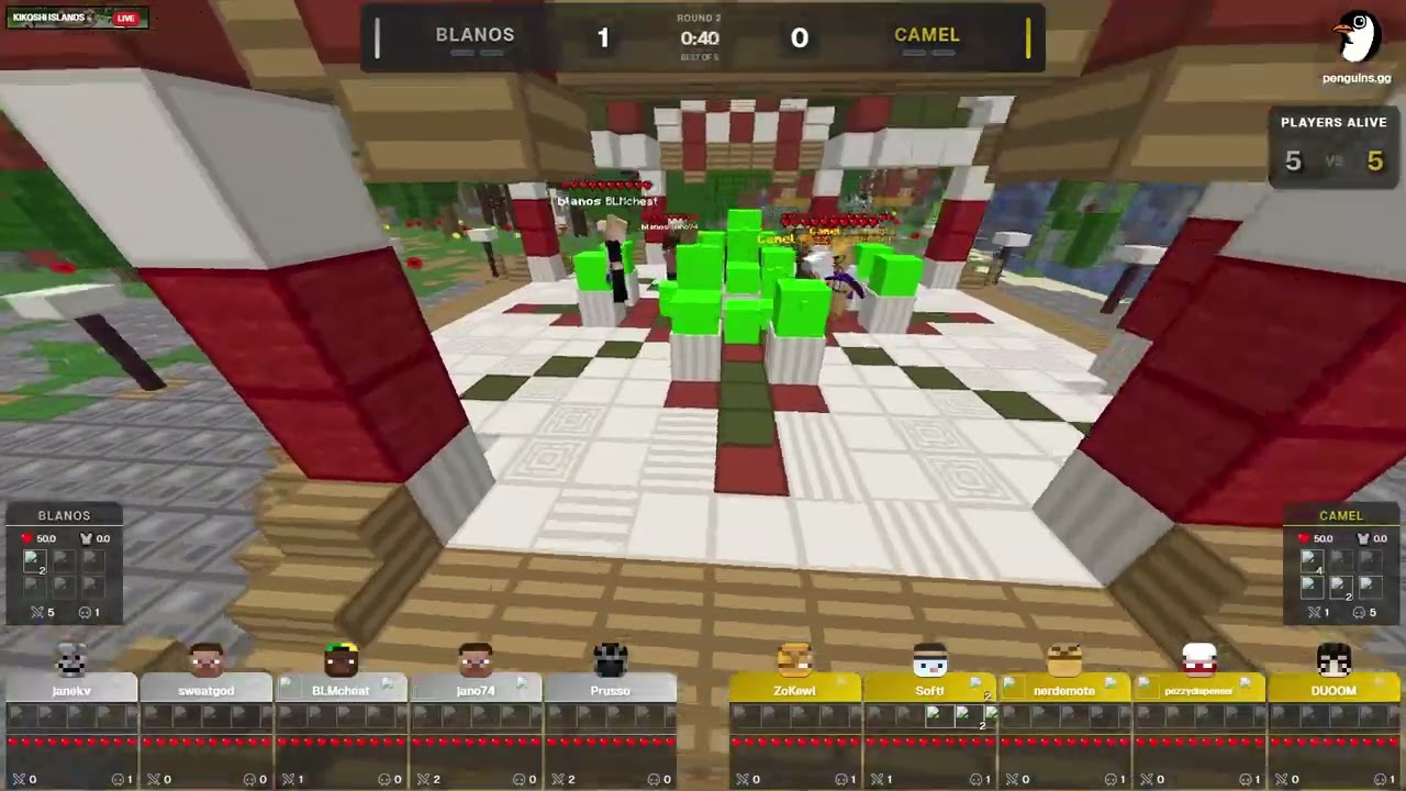 blanos vs Camel  -=- Penguins League Season 1 -=- !match !casters !discord